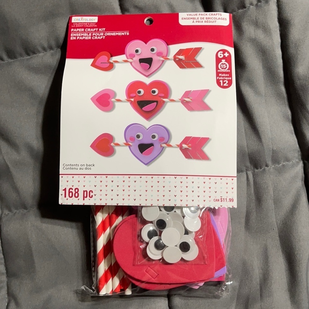 New Valentine’s craft kit